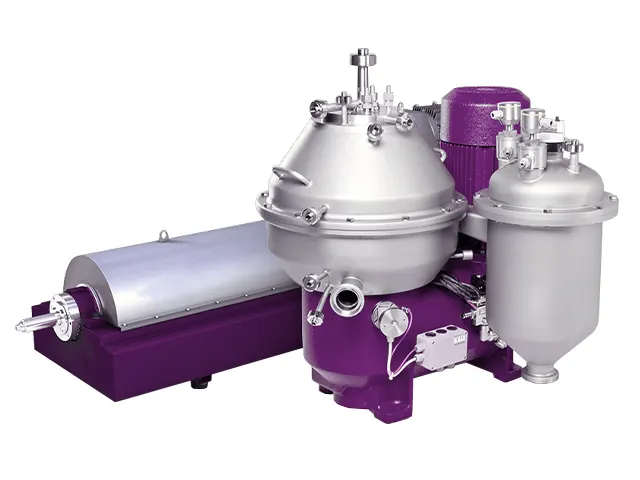 Atendimento MB Centrífugas no setor de Vinho