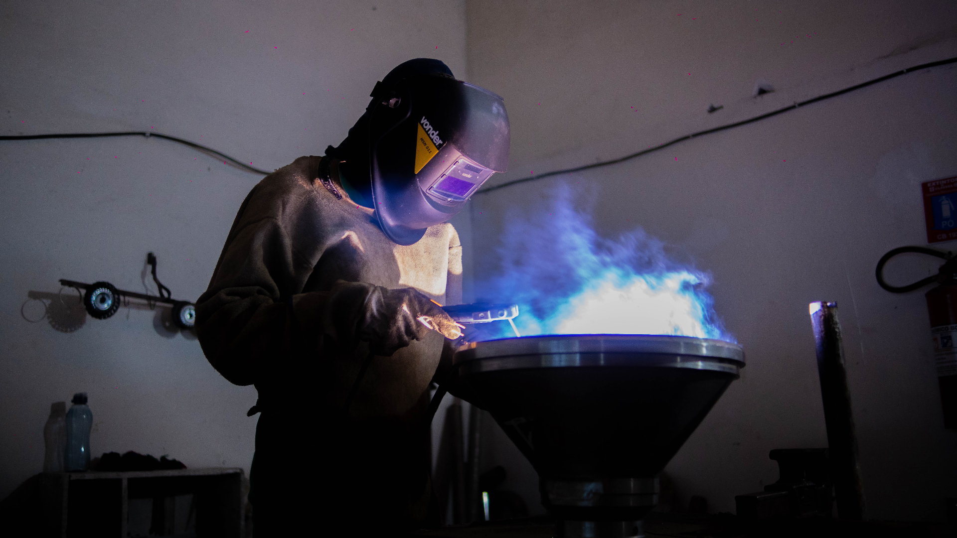 Centrífuga industrial em operação na MB Centrífugas
